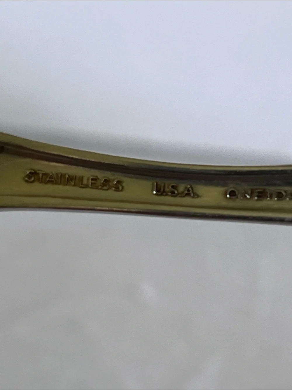 Vintage Flatware Replacement Oneida Ltd Stainless Chateau Pattern Tablespoon